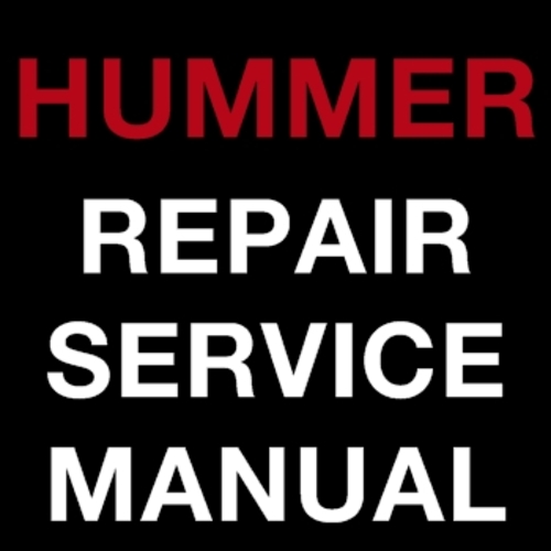 Product picture HUMMER H3 2005-2010 FACTORY REPAIR SERVICE WORKSHOP MANUAL